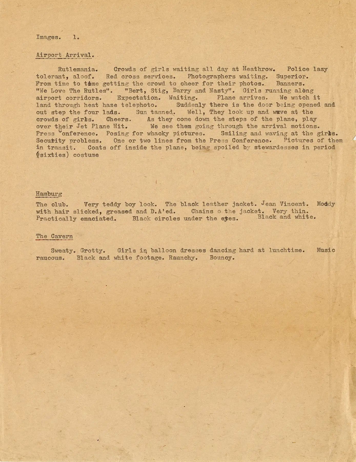 Production Documents