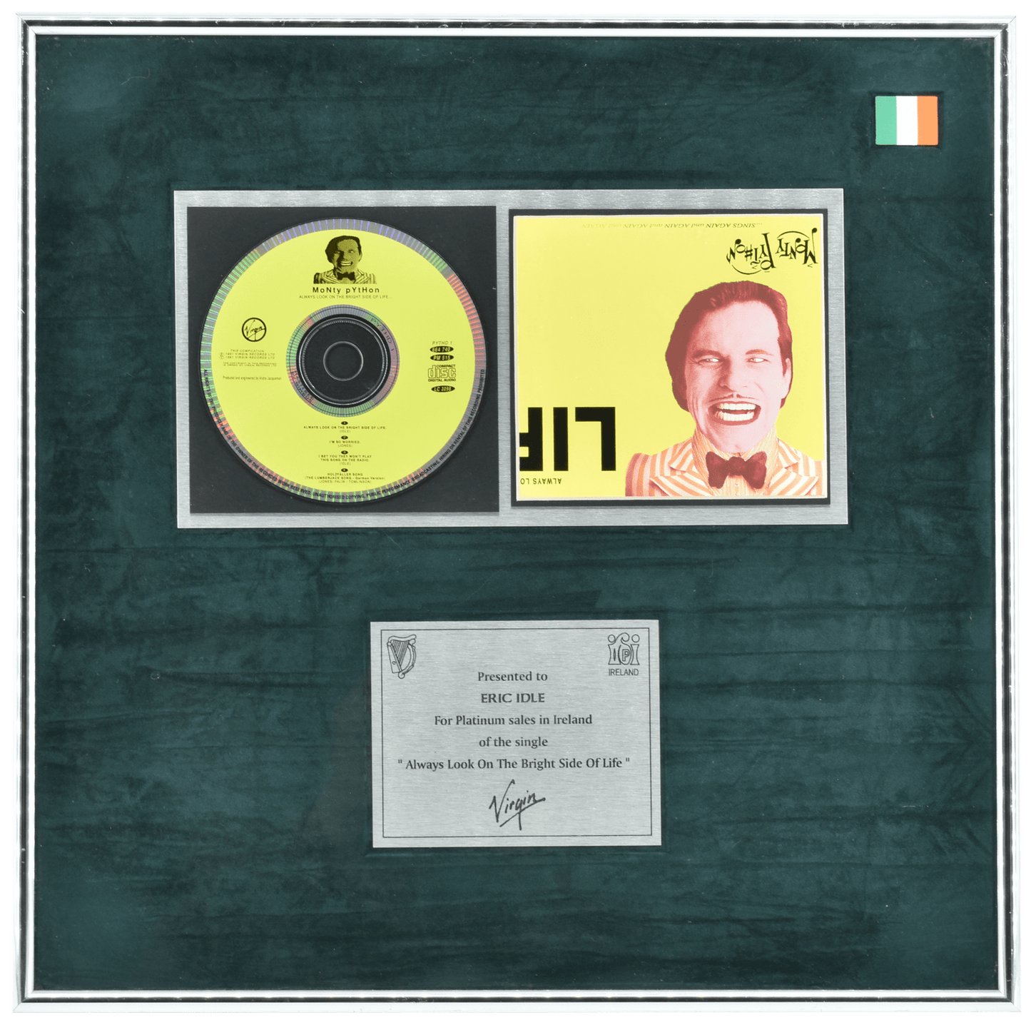Bright Side Platinum Plaque - Auction