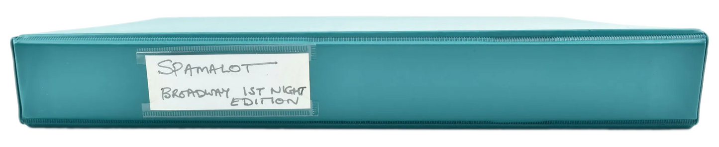 Broadway First Night Script - Auction