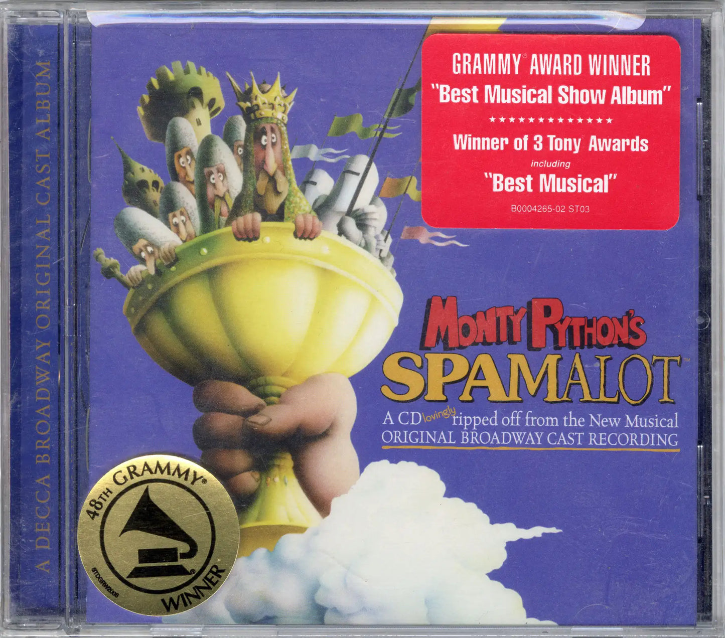 Spamalot Cast-Only CD, and Player with CDs Bundle