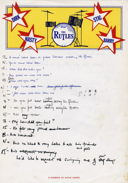 Handwritten Dialogue