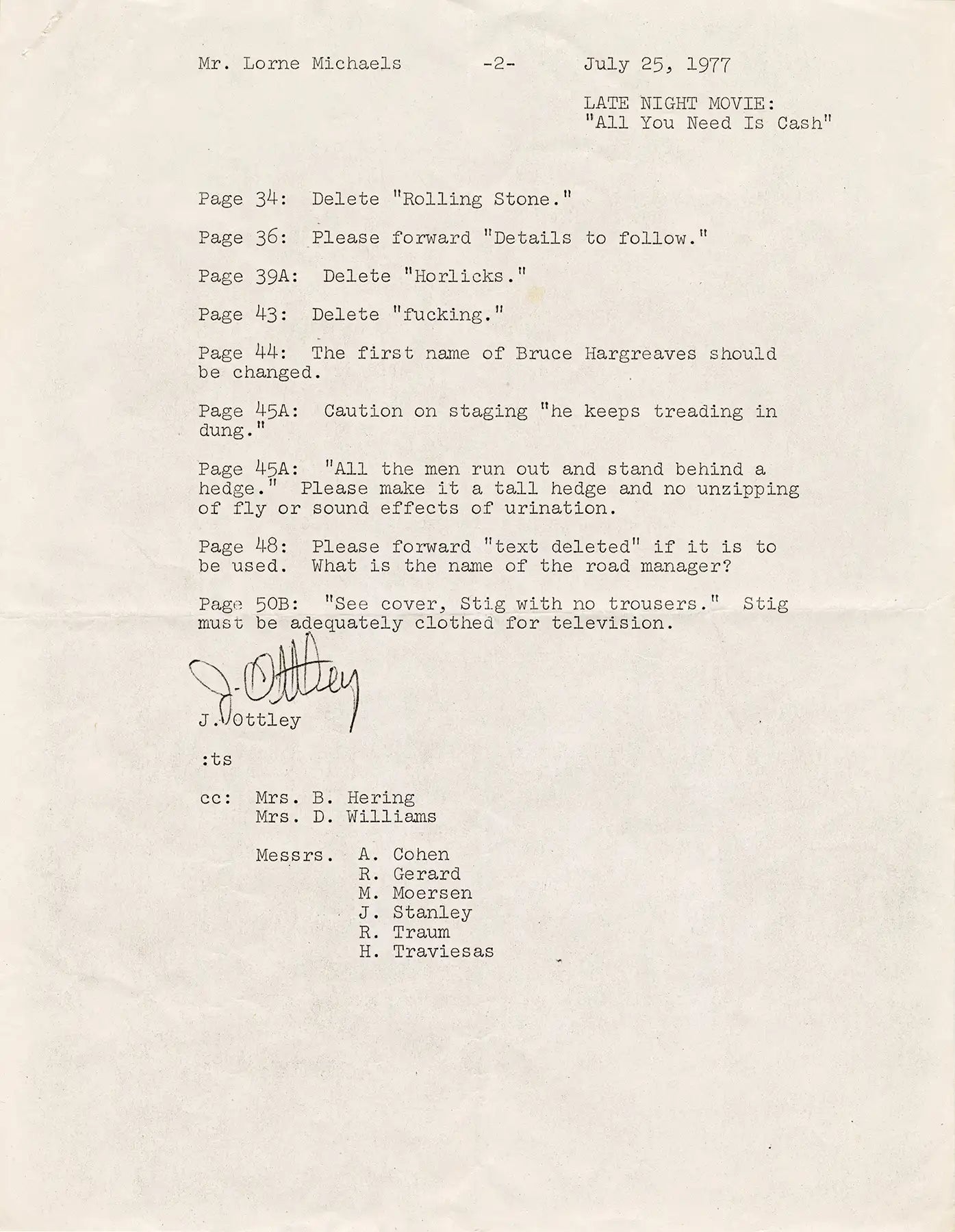 Standards and Practices