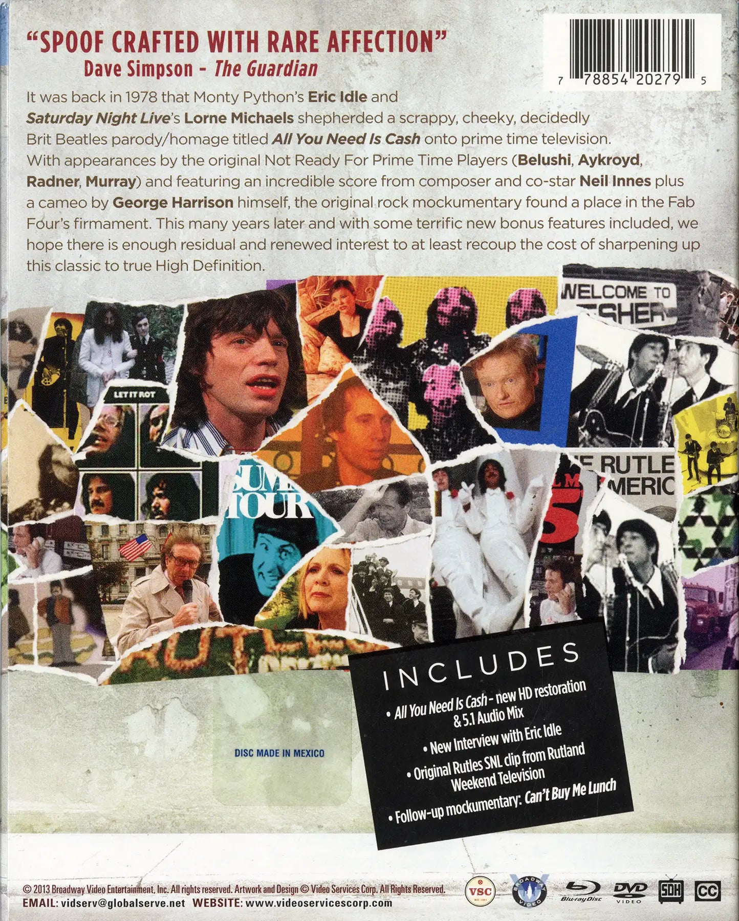 Commercial DVDs and Blu-Ray