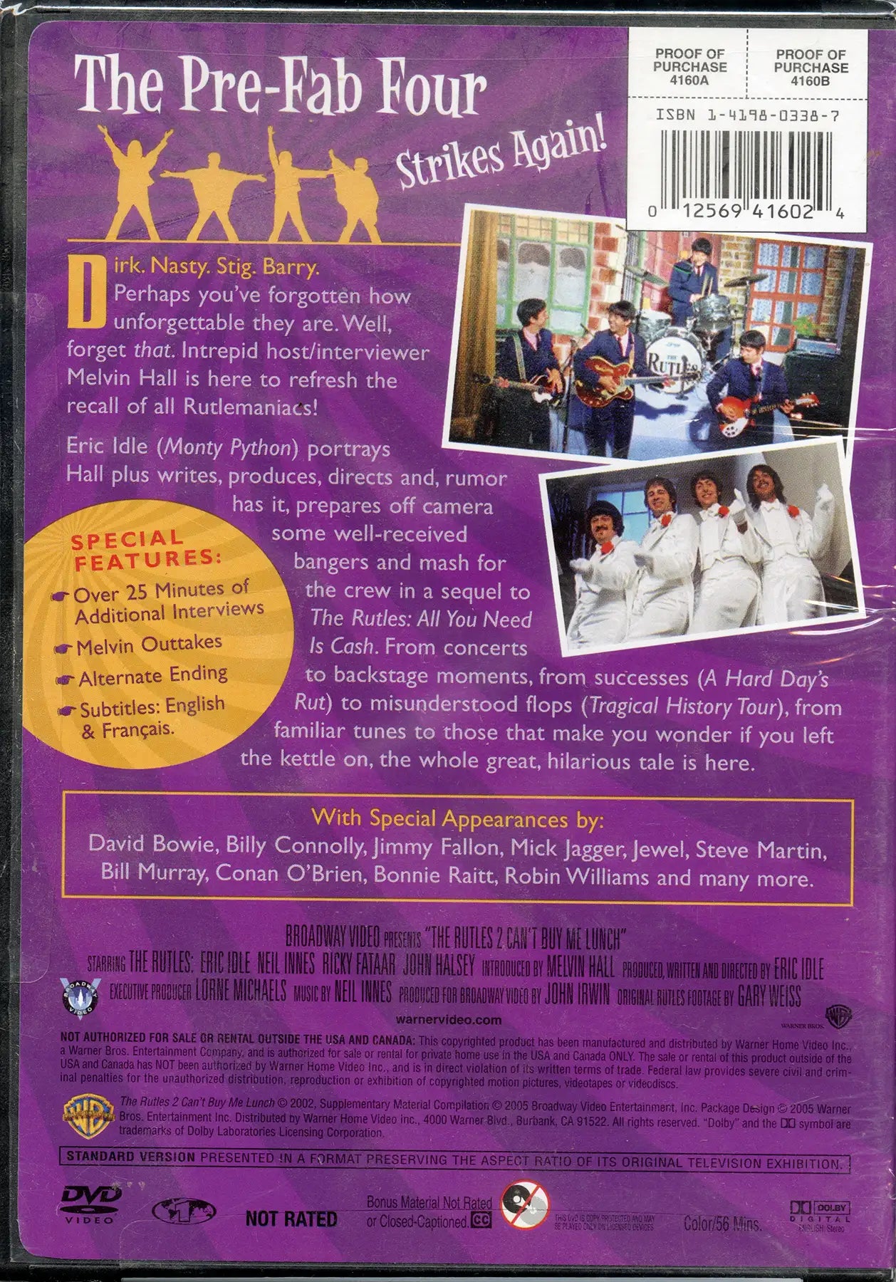 Commercial DVDs and Blu-Ray