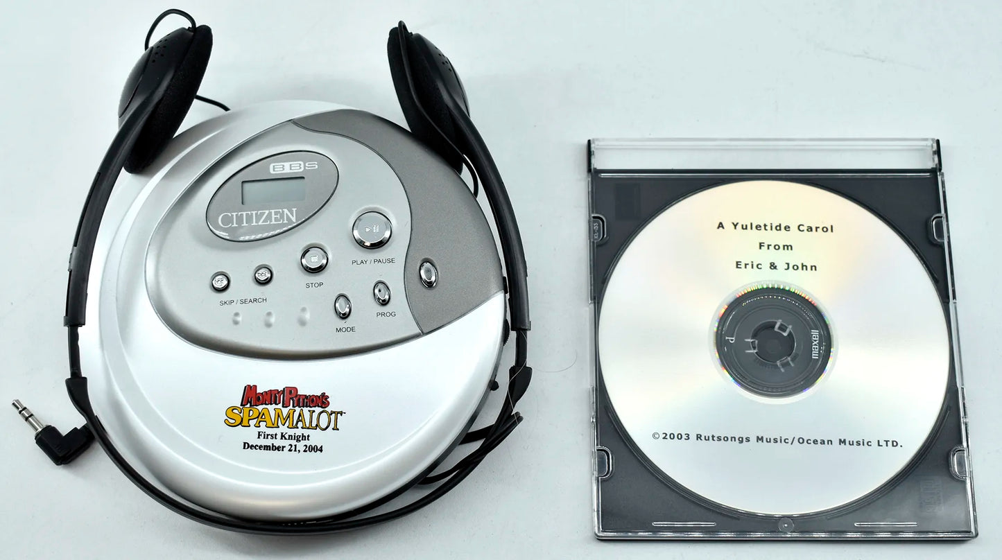 Spamalot Cast-Only CD, and Player with CDs  Bundle