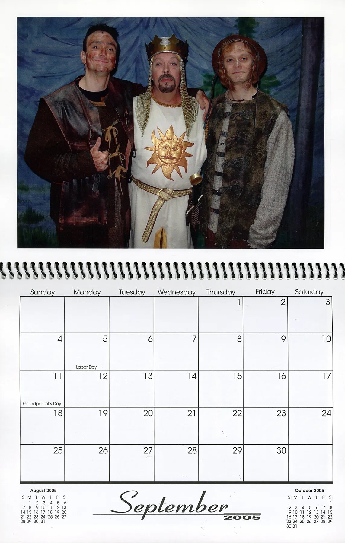 Broadway Cast Calendar