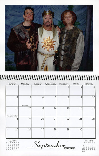 Broadway Cast Calendar