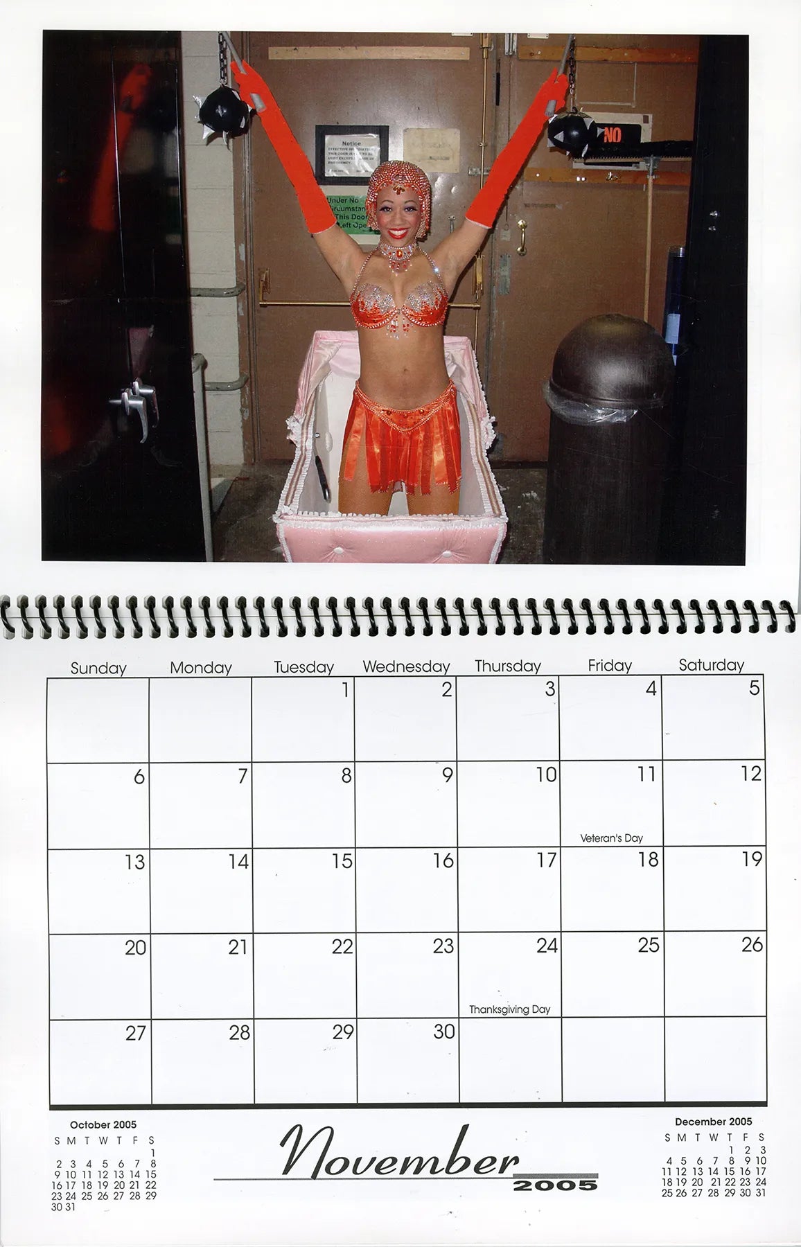 Broadway Cast Calendar