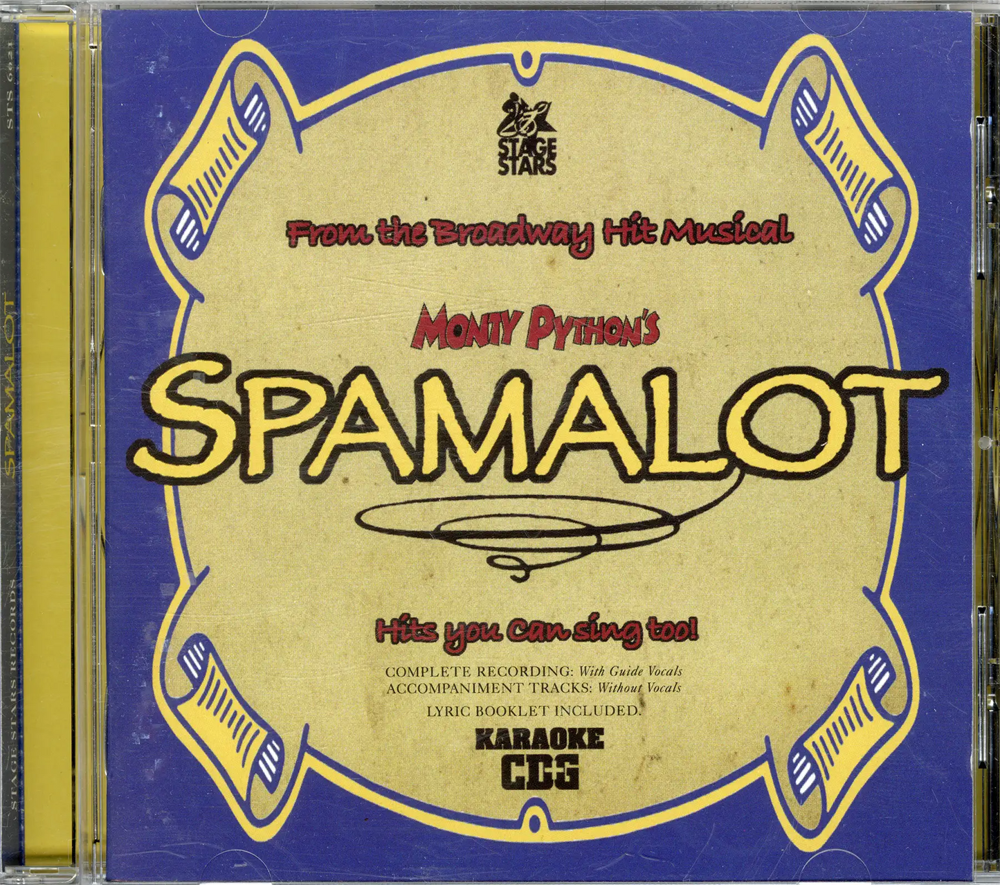 Spamalot Cast-Only CD, and Player with CDs  Bundle