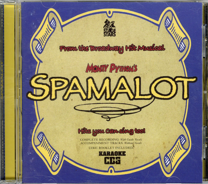 Spamalot Cast-Only CD, and Player with CDs  Bundle