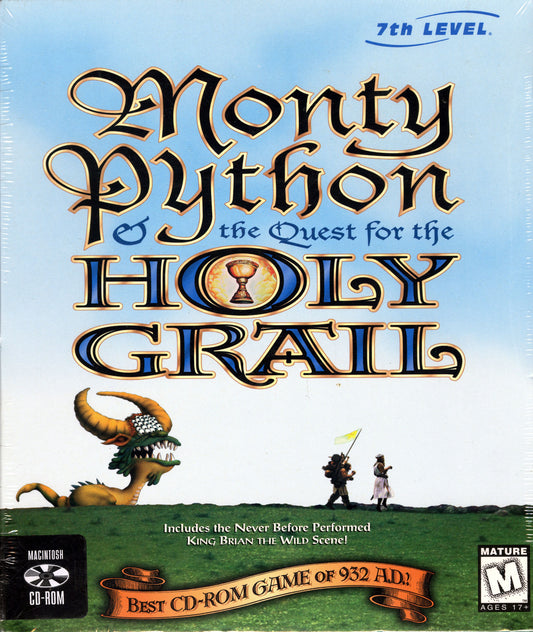 Quest for the Holy Grail CD-ROM Game