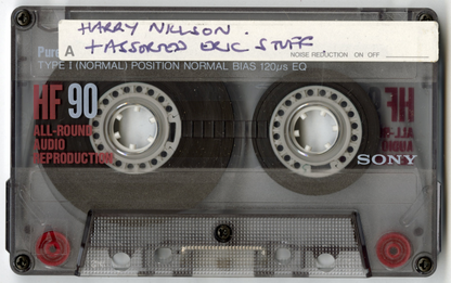 Harry Nilsson and Eric Idle Audiocassettes