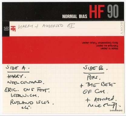 Harry Nilsson and Eric Idle Audiocassettes