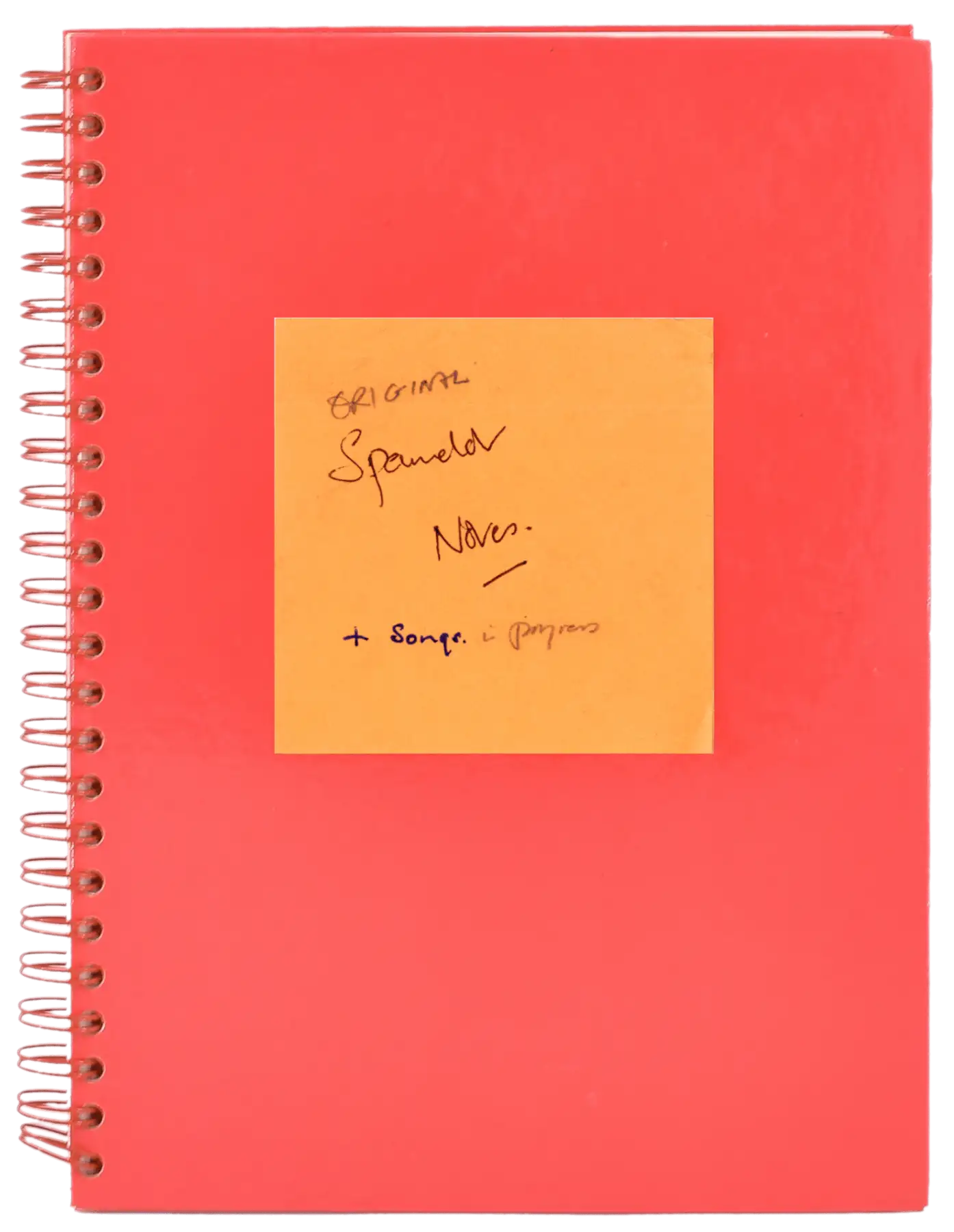 First Spamalot Notebook