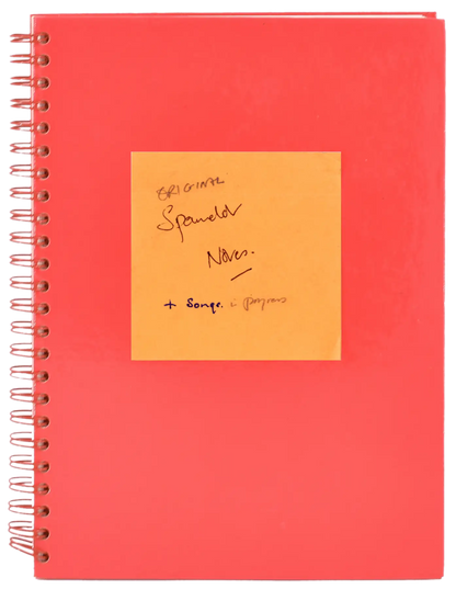 First Spamalot Notebook