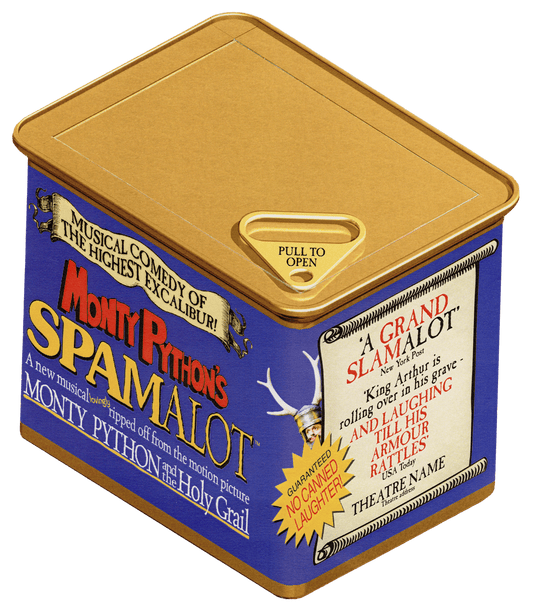 Spamalot Tin Art Print