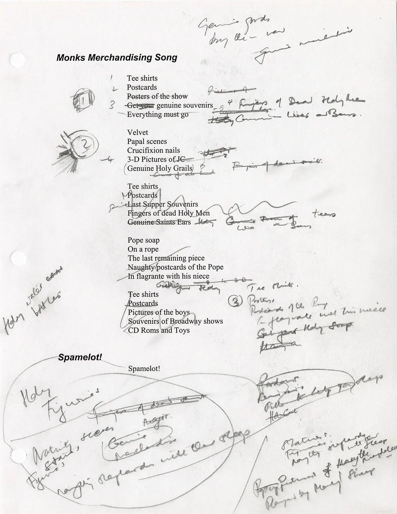 First Three Drafts Binder