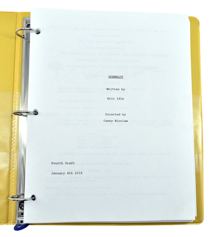 Screenplay Draft Binders
