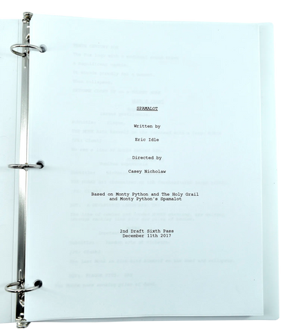 Screenplay Draft Binders