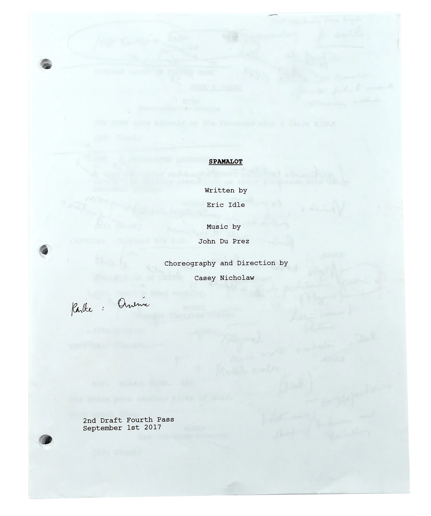 Screenplay Draft Binders