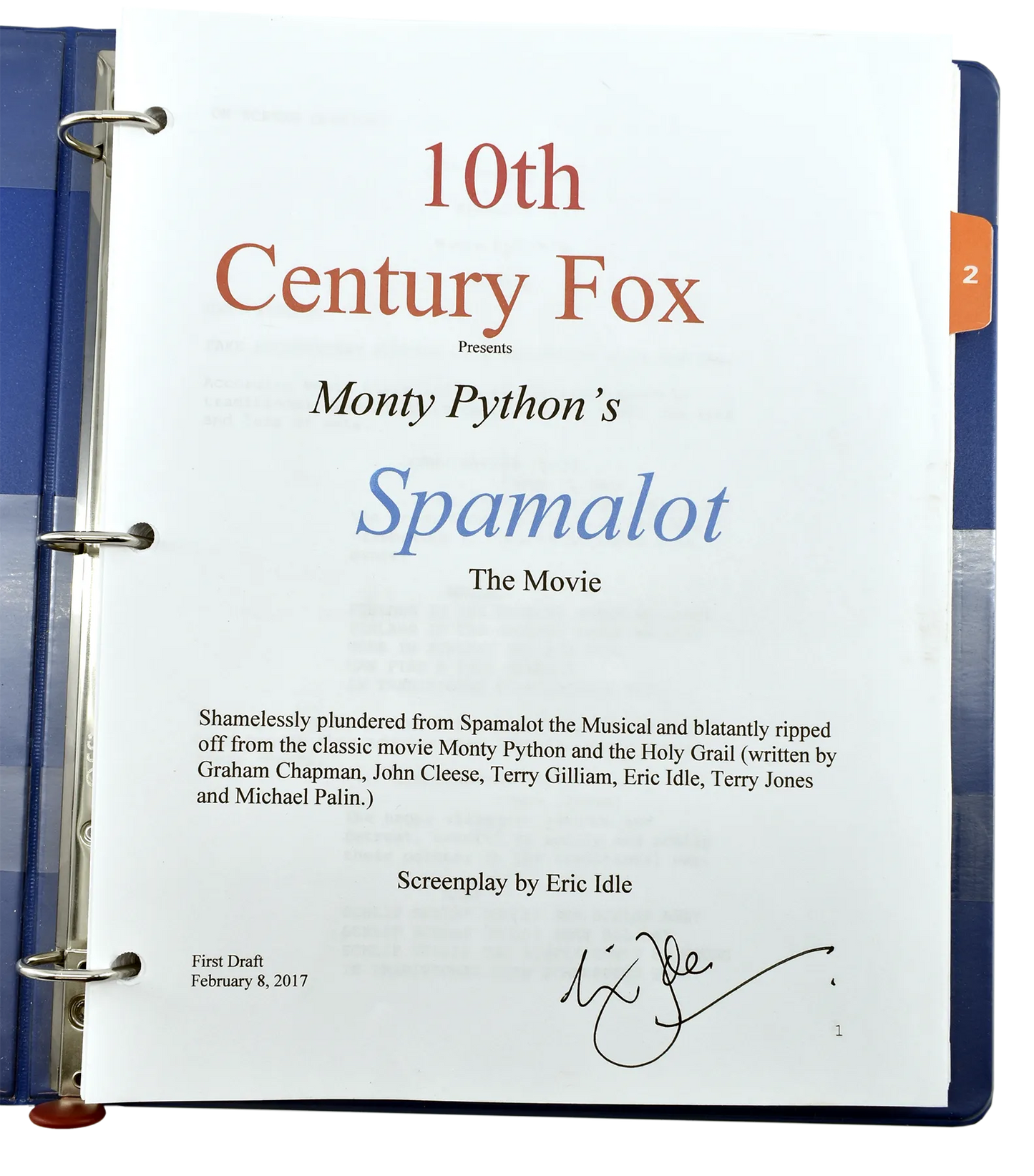 Screenplay Draft Binders